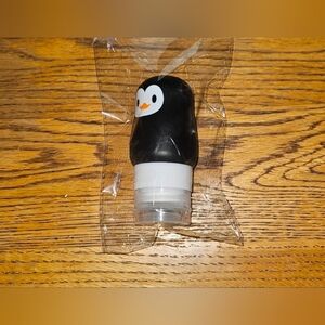 Penguin Design Squeeze Travel Bottle - BNIB